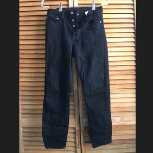 724 High Rise Straight black Levi Jeans